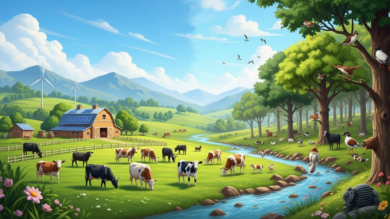 Sustainable livestock production and planetary health